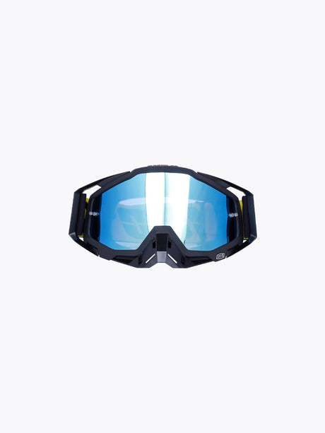 100% Goggles Black Blue Tint Without Box