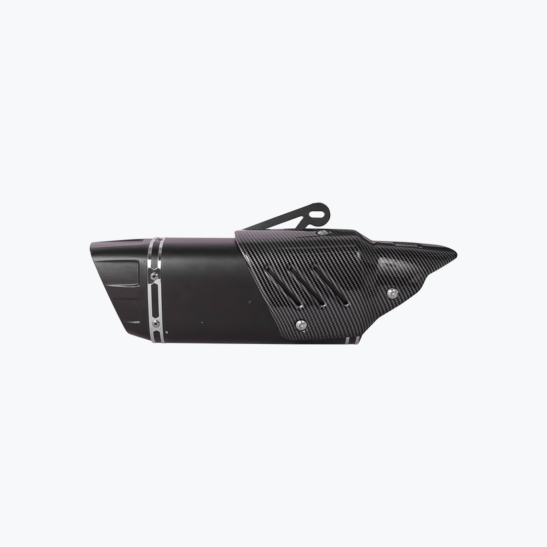 Akrapovic Full Black Carbon Shield Exhaust | GS
