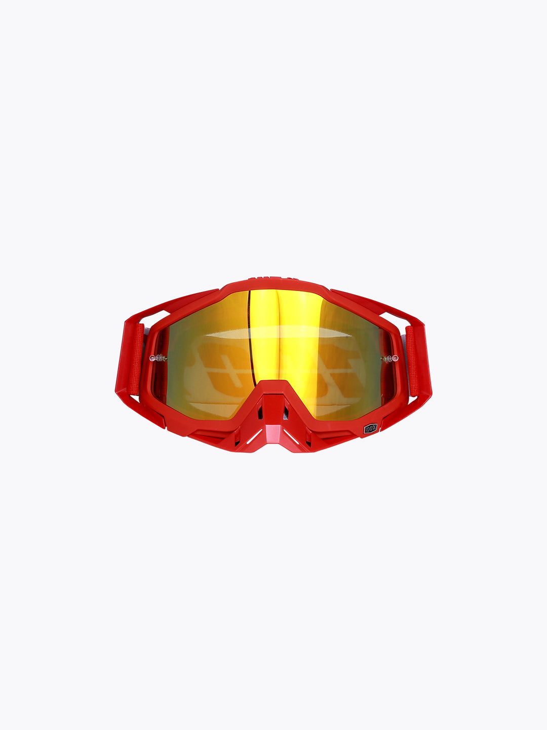 100% Goggles Red Gold Tint Without Box