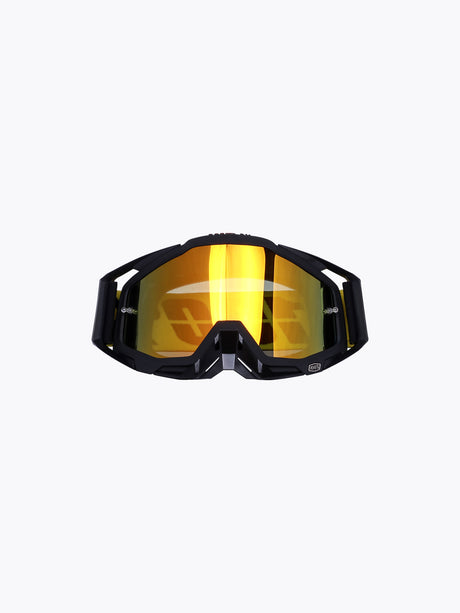 100% Goggles Black Gold Tint Without Box