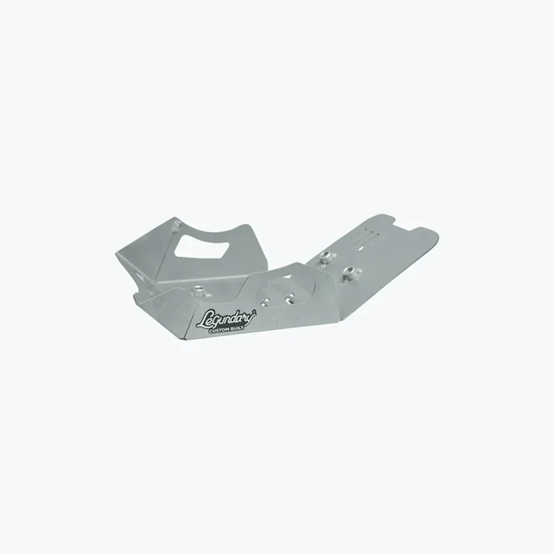 LEGUNDARY TRIUMPH TRACKER 400 VOYAGER BASHPLATE SILVER