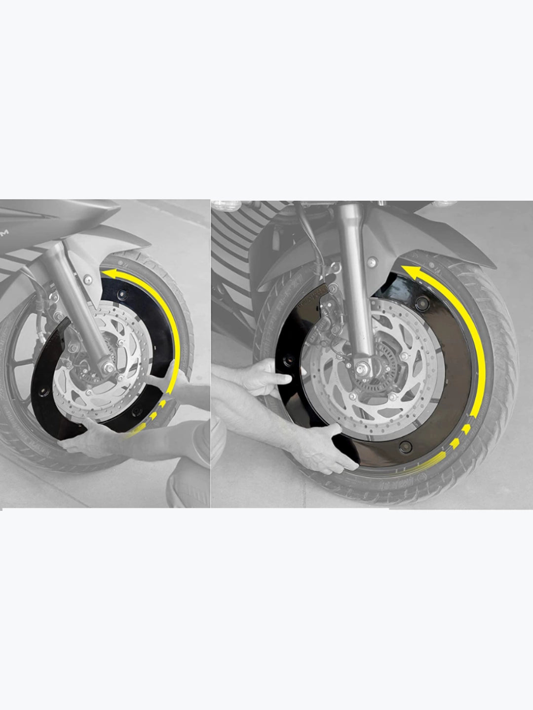 Wheel cover bike hotsell