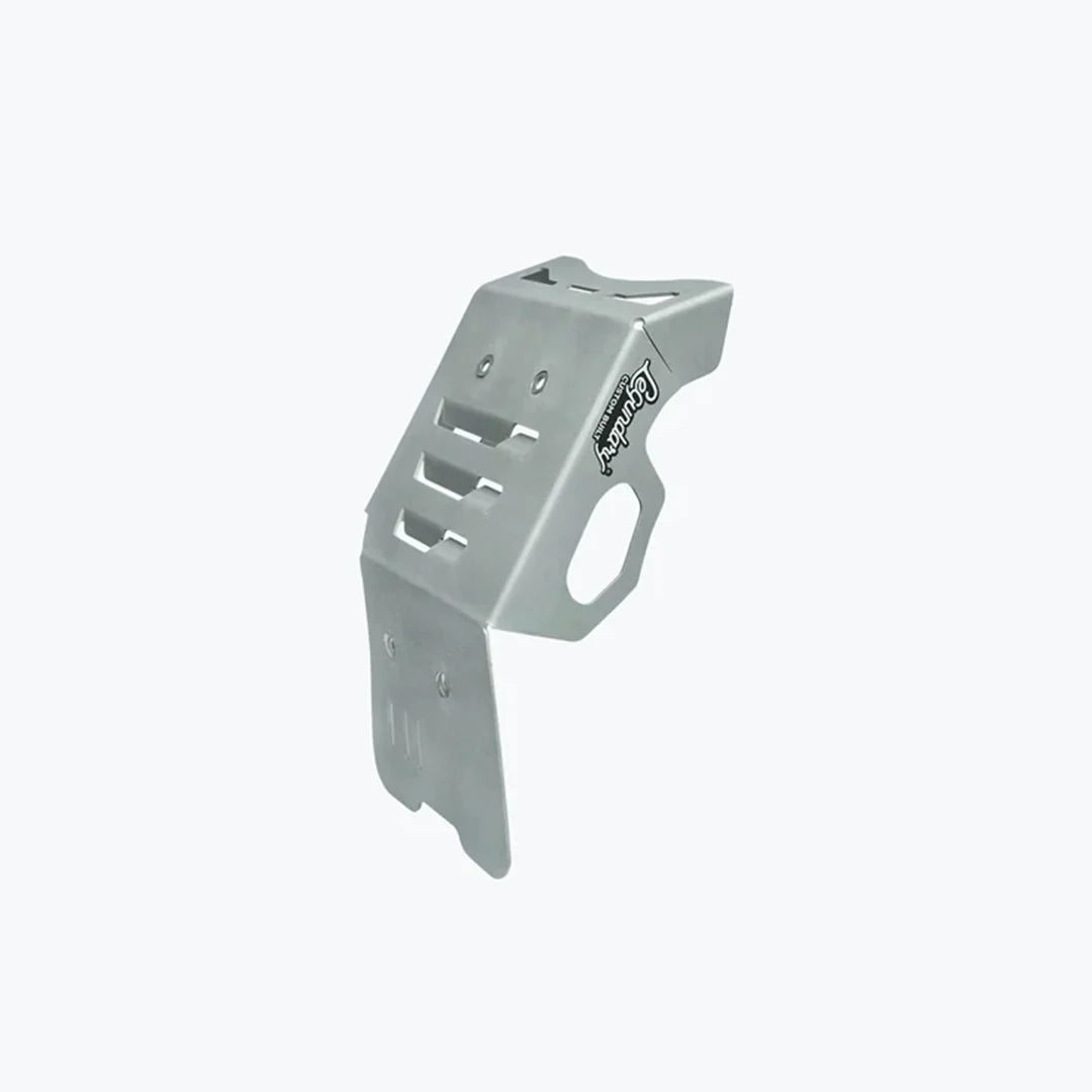 LEGUNDARY TRIUMPH TRACKER 400 VOYAGER BASHPLATE SILVER