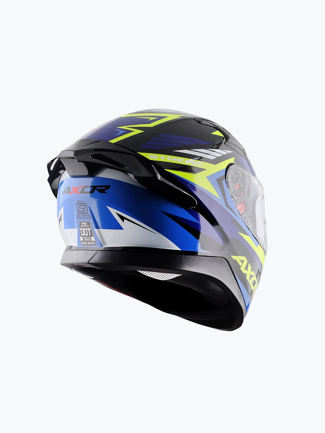 APEX Streak Helmet Black Blue