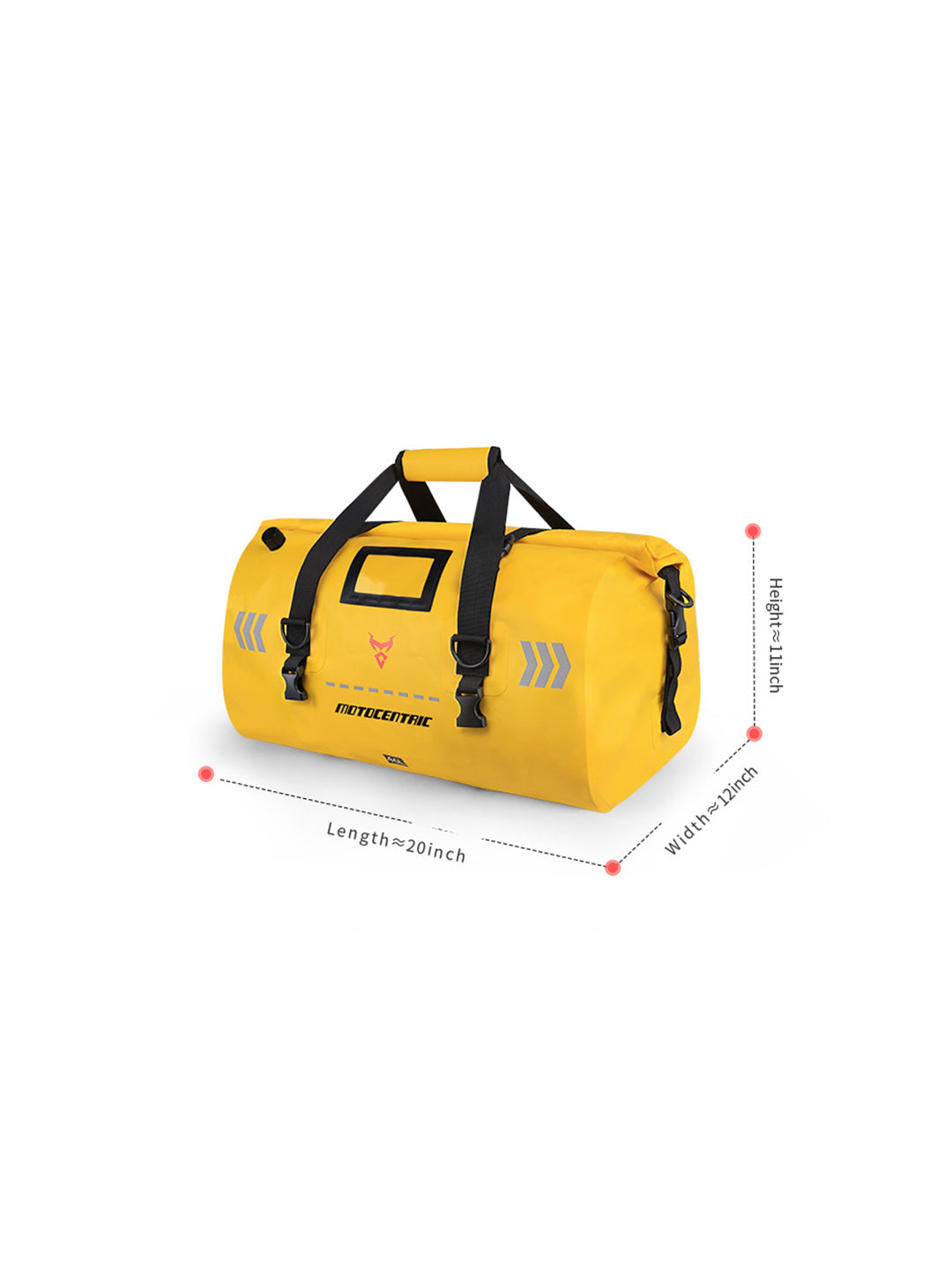 MOTOCENTRIC Cool Luminous Waterproof BAG 46L