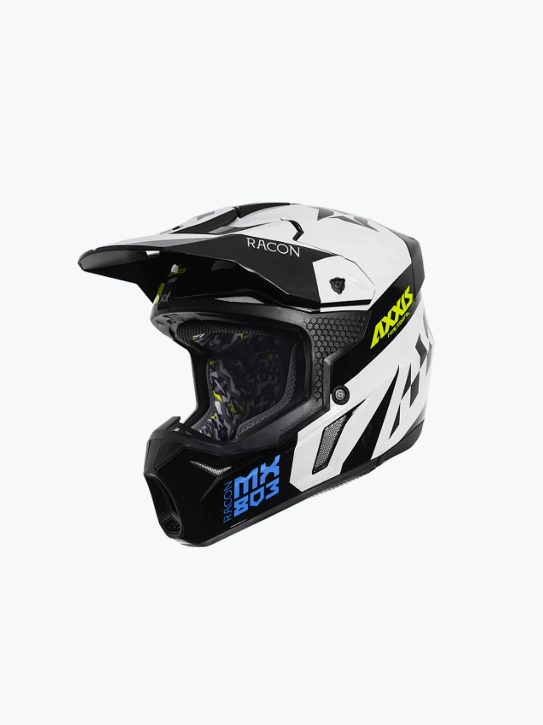 White mx helmet hot sale