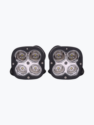 HJG 4 LED Cap Pair Fog Light Dimmerstat Premium