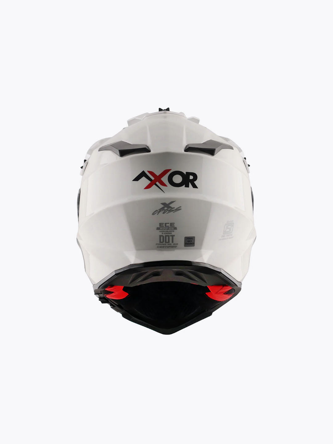 Axor X-Cross Dual Visor SC White Red