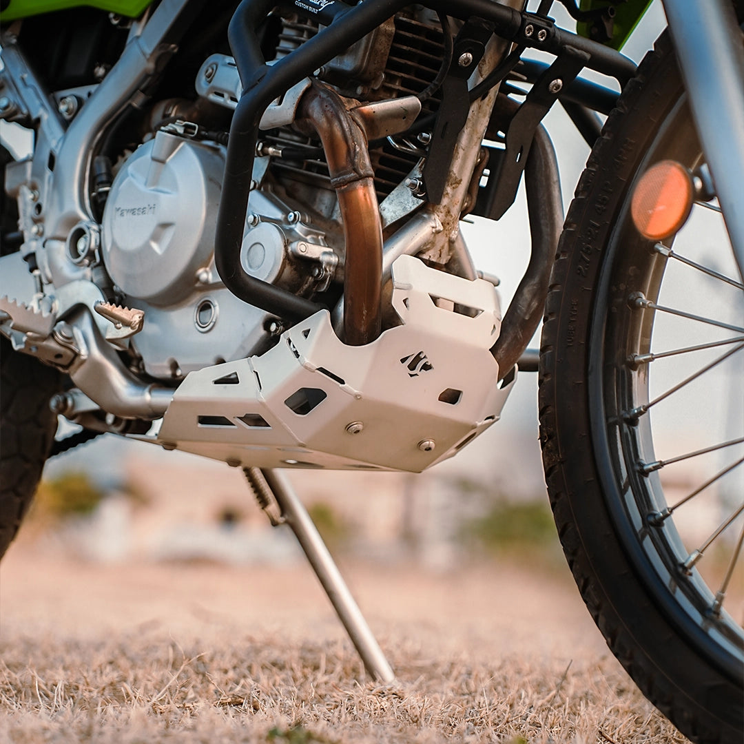 LEGUNDARY KAWASAKI KLX 230 VAMBRACE BASHPLATE -SILVER (CBU VERSION)