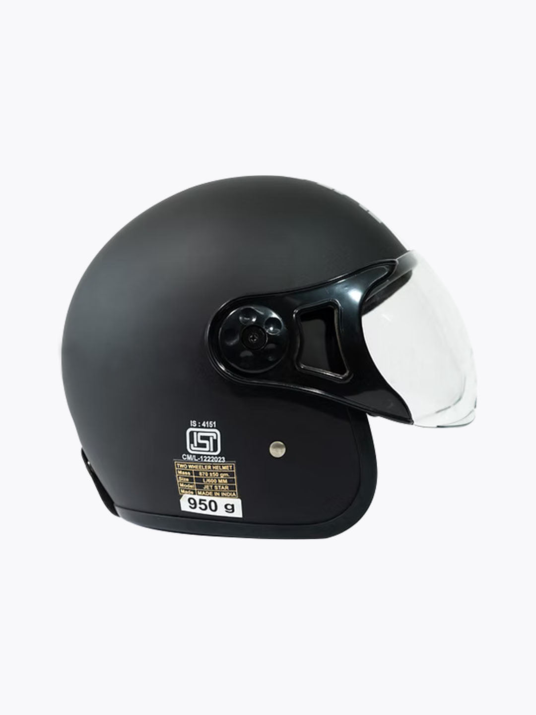 Ergo Jetstar MLC With Visor Matte Black