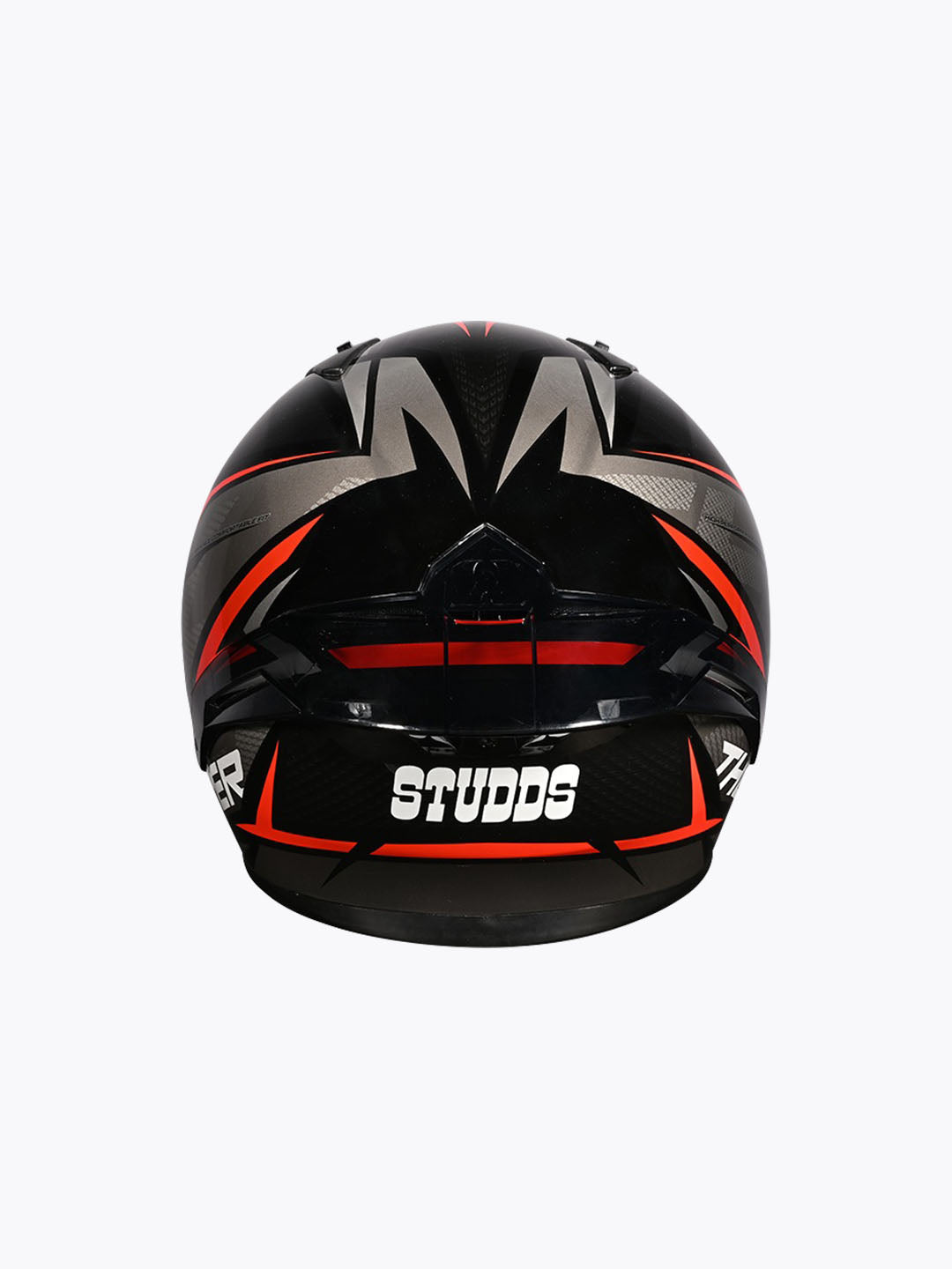 STUDDS Thunder D1 Lightvolt  Black/ Grey N10 Orange