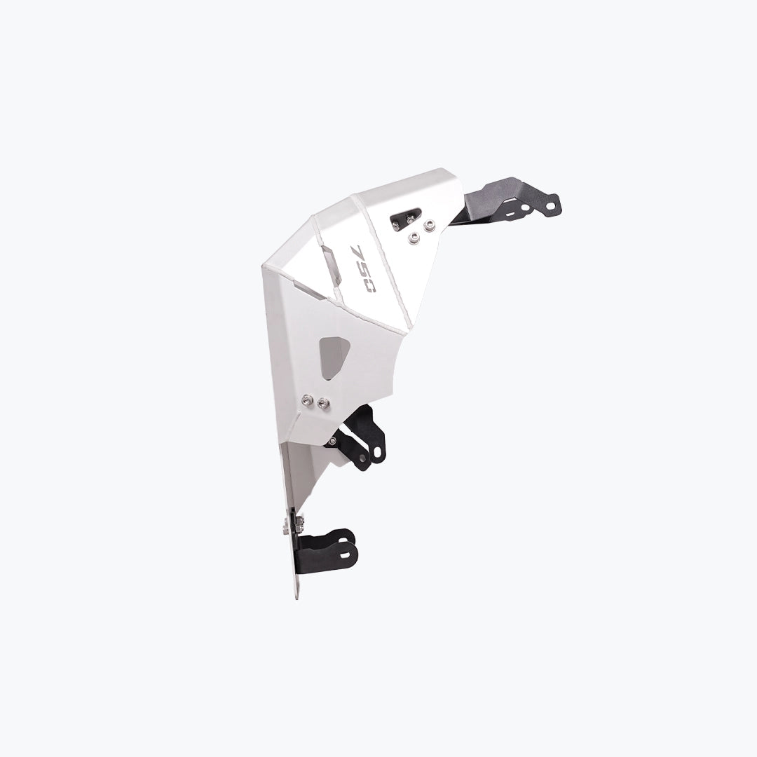 Legundary HONDA Transalp 750 Vambrace Bash Plate Silver