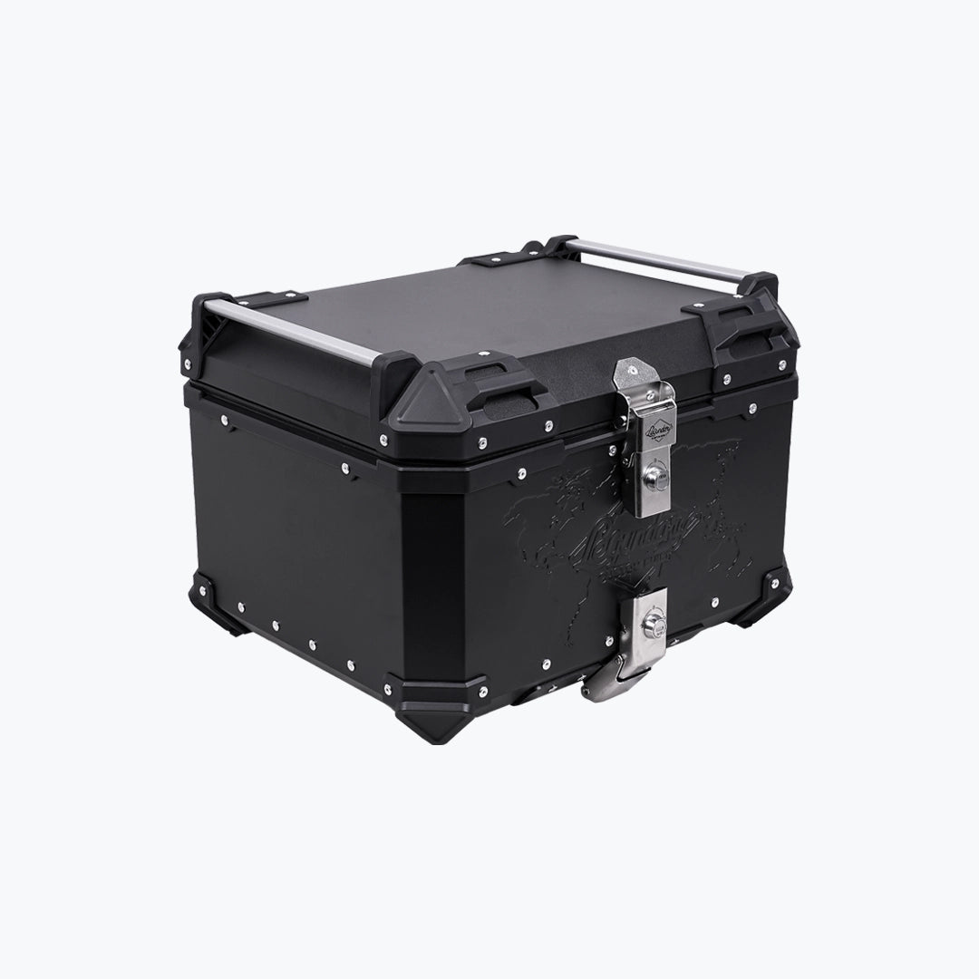 Legundary Fort Knox Series Top Case 55L Aluminium With Backrest Pad