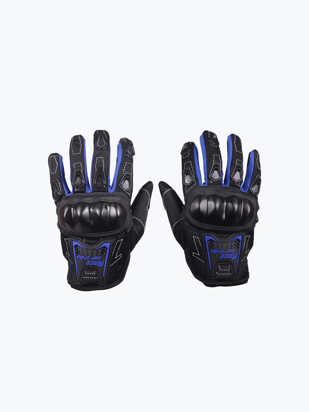 Race Car Tribe Gloves Premium Blue