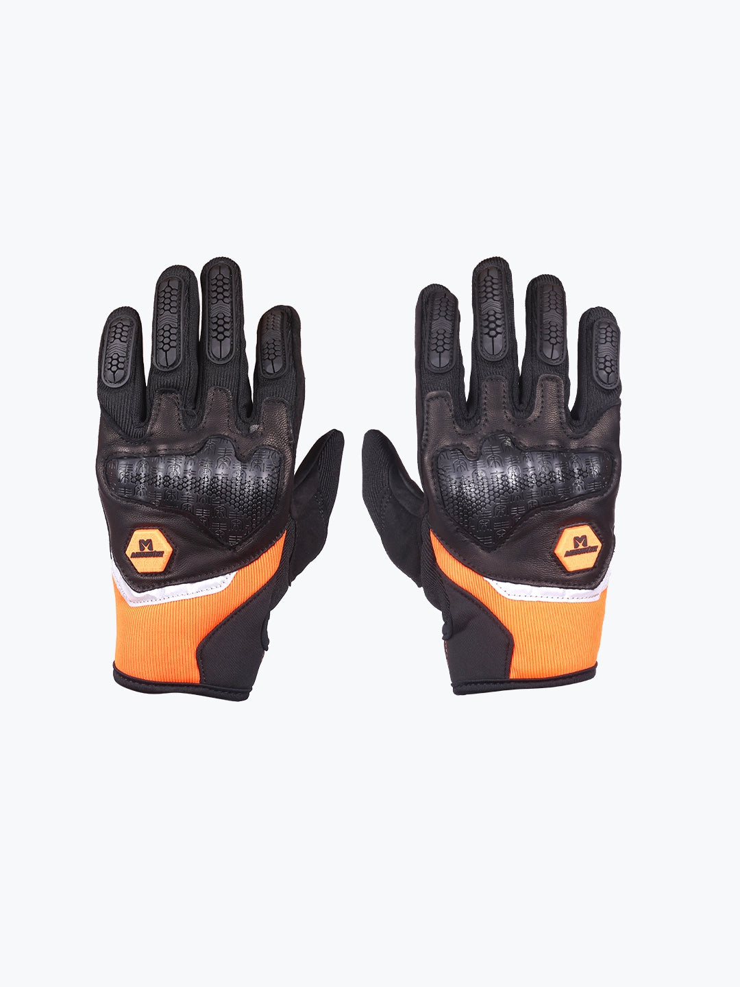 Masontex Full Gloves Black Orange M30IV