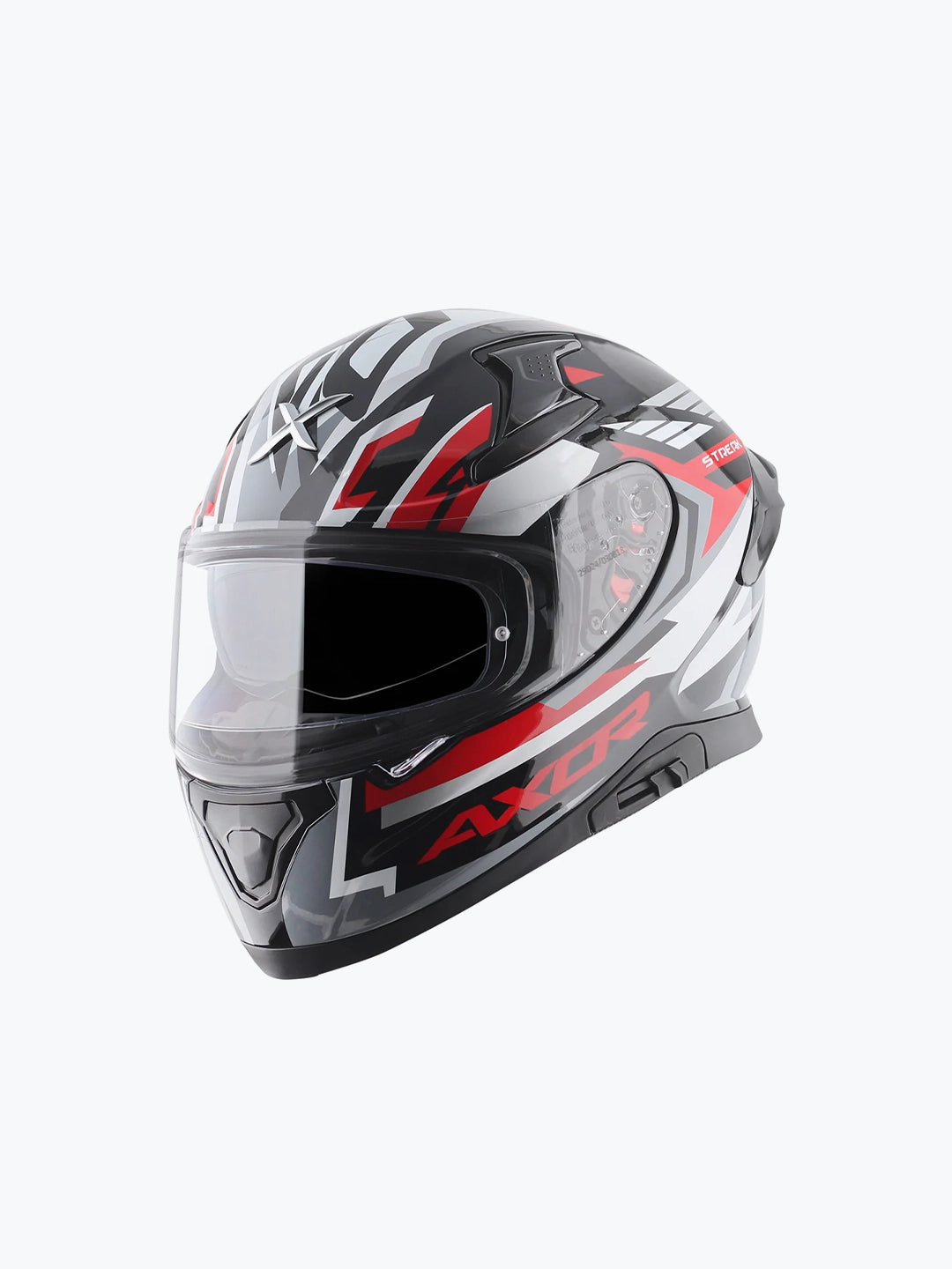 APEX Streak Helmet Black Red