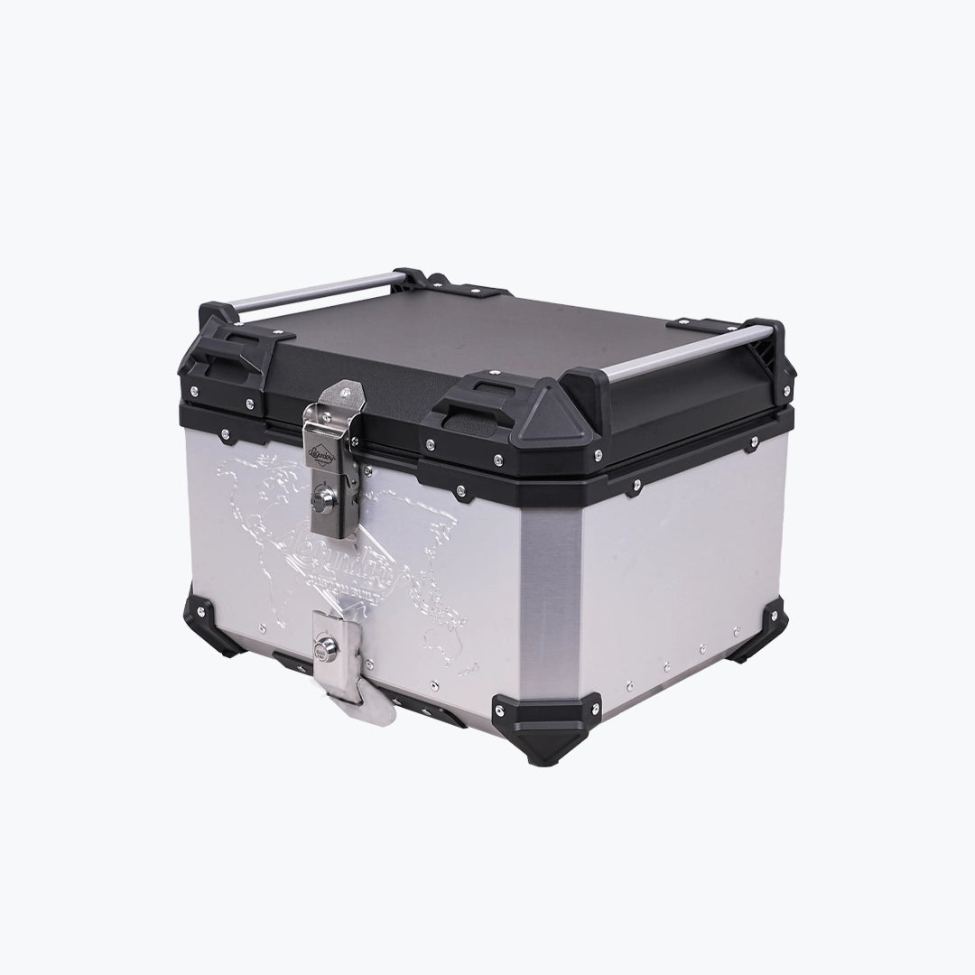 Legundary Fort Knox Series Top Case 55L Aluminium With Backrest Pad