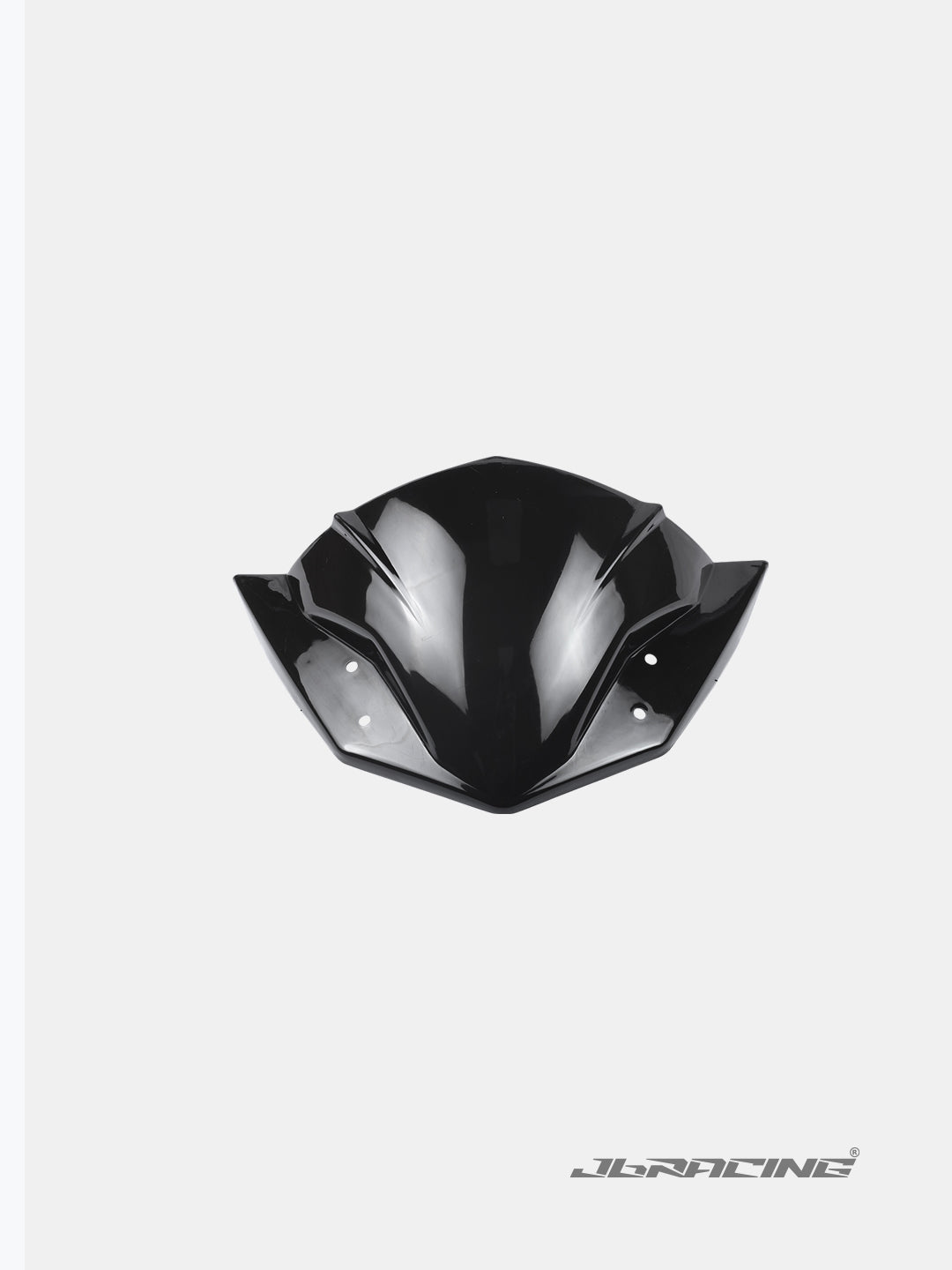 Scooty Visor Glossy Black Bandidos pitstop