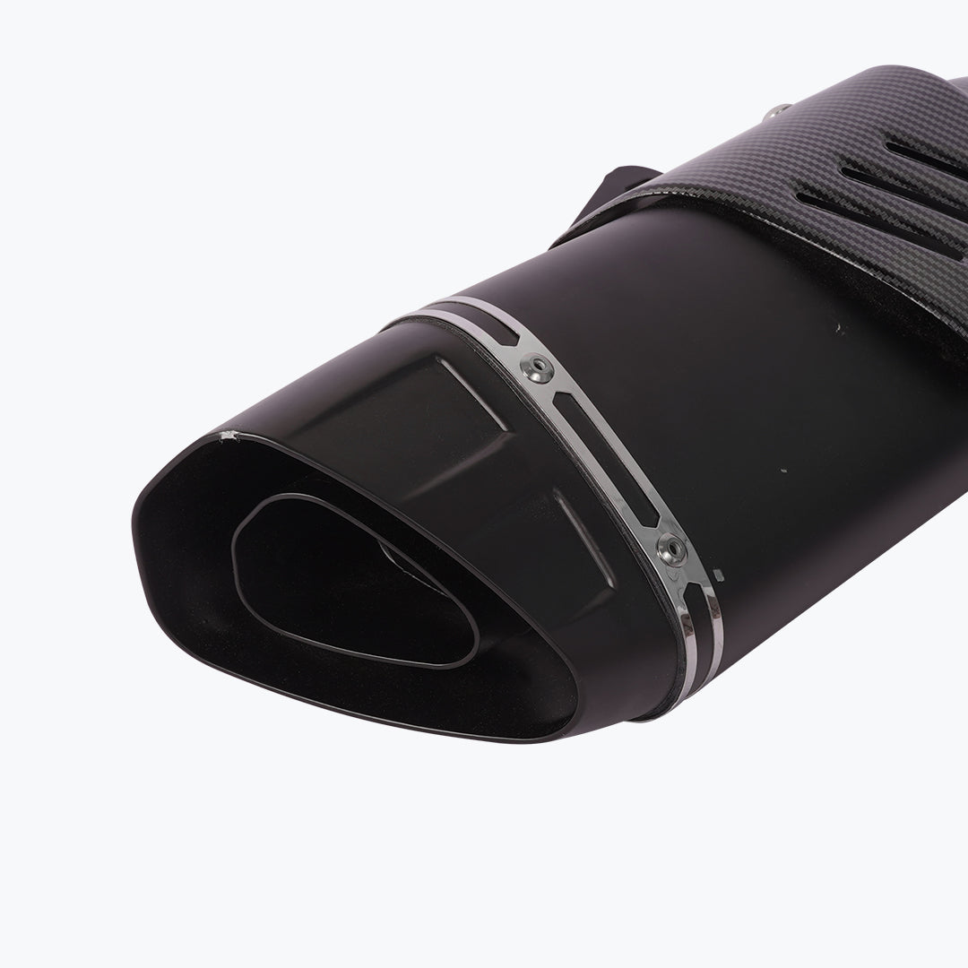 Akrapovic Full Black Carbon Shield Exhaust | GS