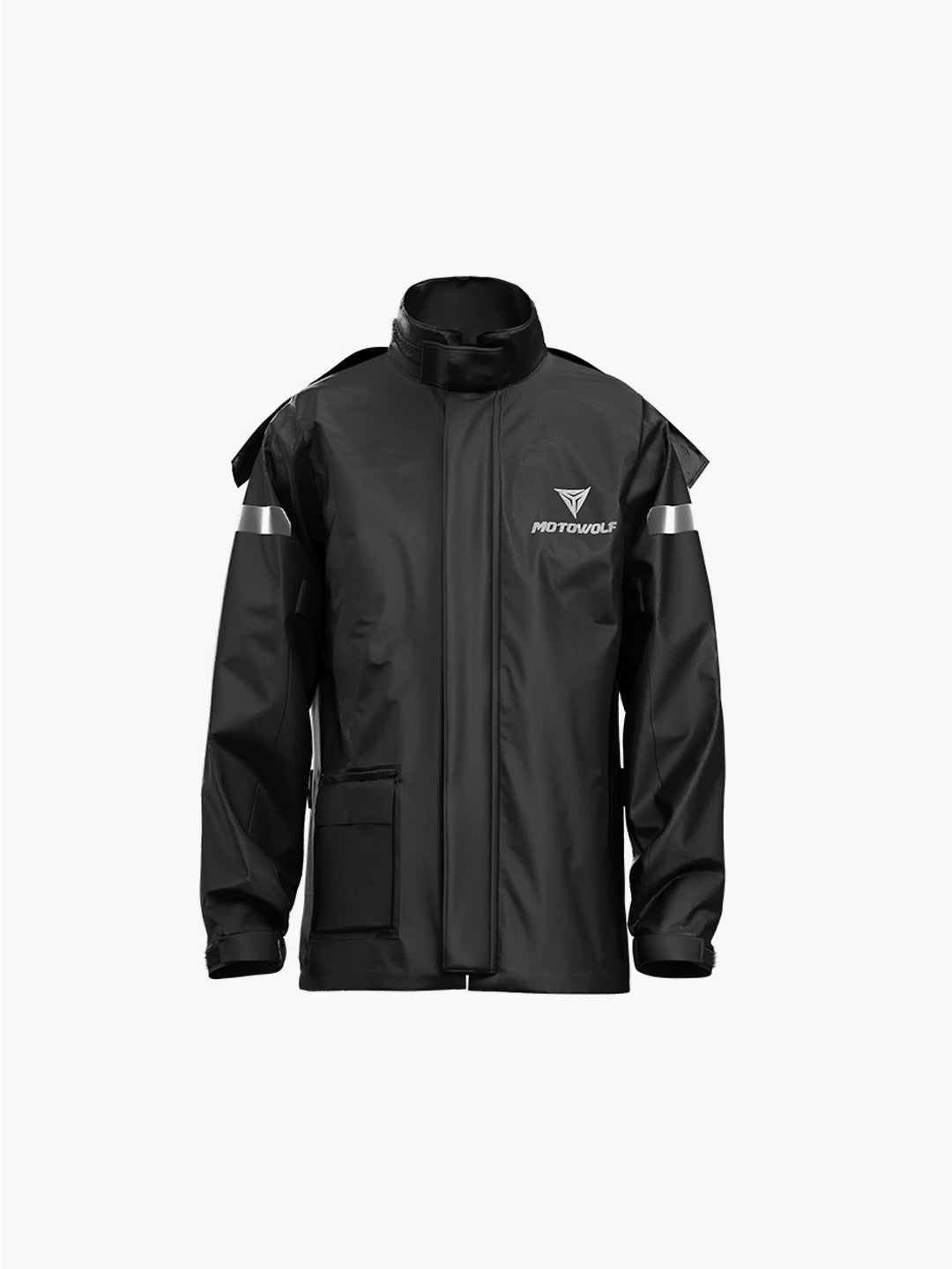Motowolf Raincoat Black 0401