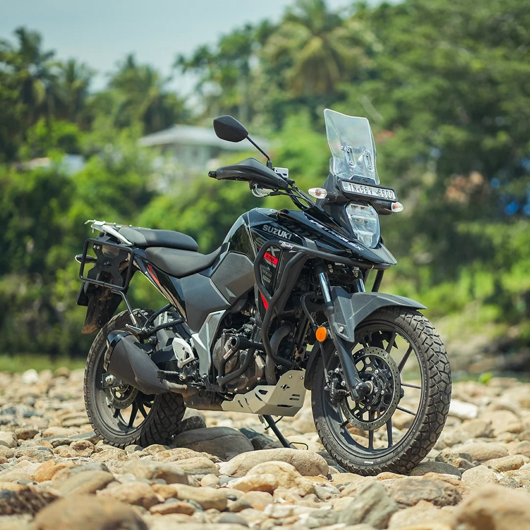 Legundary V Strom 250 Raptor Crashguard Upper & Lower Set Black