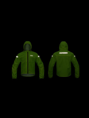 Viaterra B100 Rain Coat Green