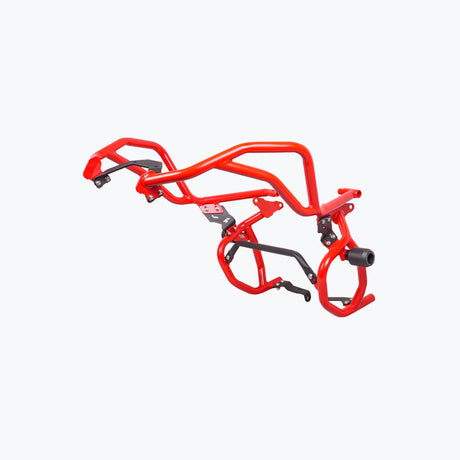 LEGUNDARY TVS APACHE RTX 300 RAPTOR CRASHGUARD UPPER & LOWER WITH SLIDER