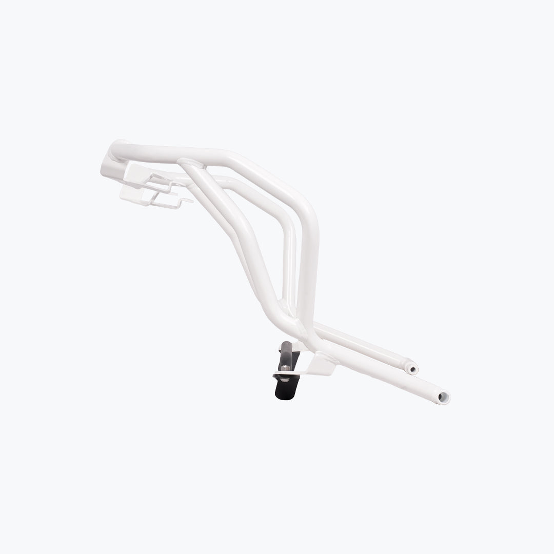 Legundary TVS APACHE RTX 300 RAPTOR CRASH GUARD UPPER & LOWER SET WHITE