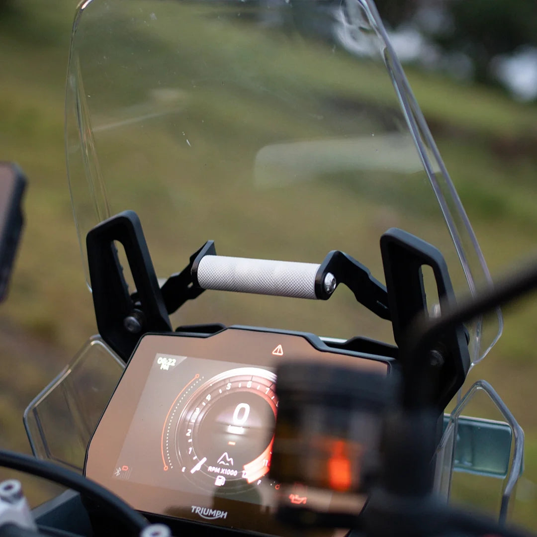 LEGUNDARY TRIUMPH TIGER 900 PLOIGOS GPS MOUNT SILVER & BLACK