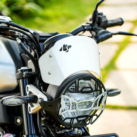 Legundary YAMAHA XSR 155 ZEPHYR VISOR BLK SILVER