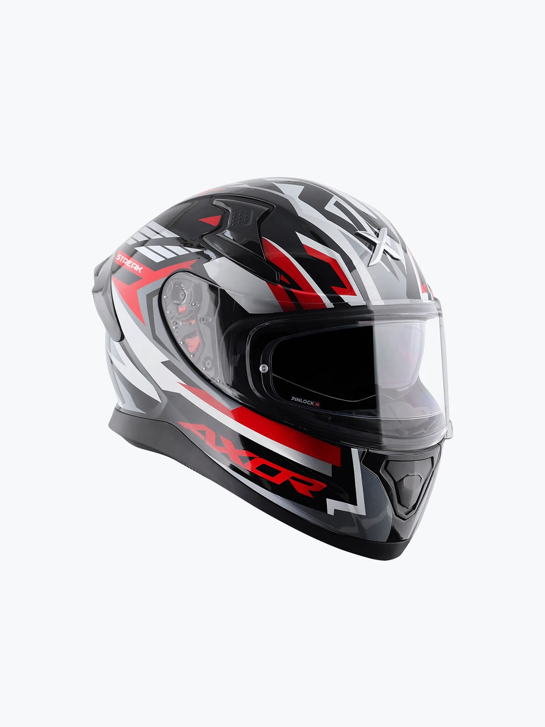 APEX Streak Helmet Black Red