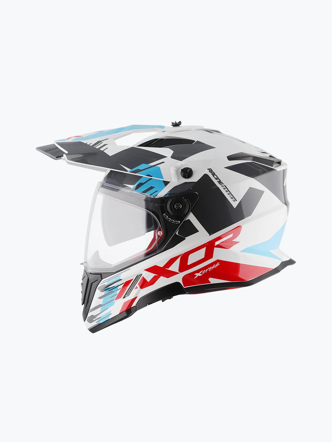 AXOR Apex X-Cross Dual Visor X1 White Red