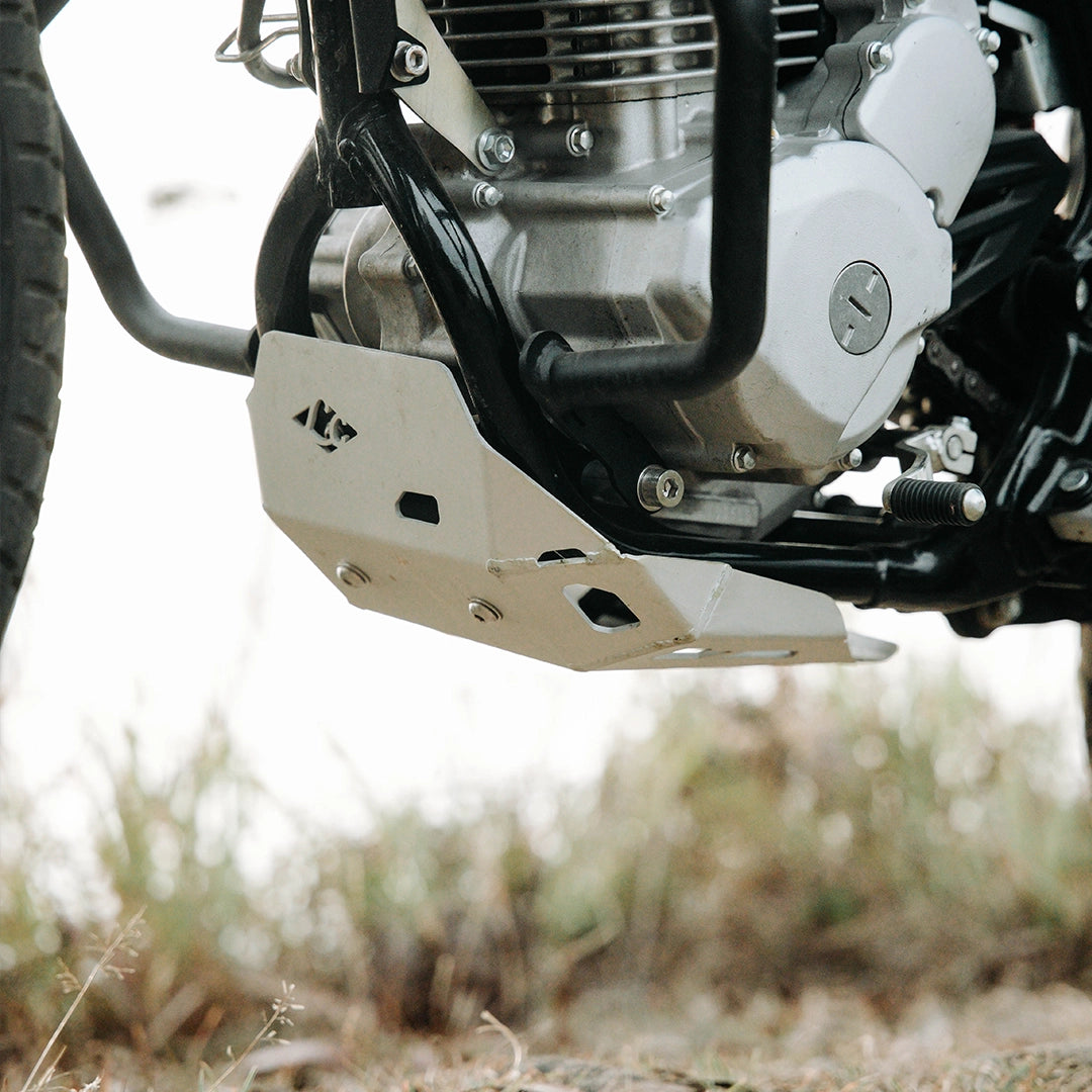 LEGUNDARY KAWASAKI KLX 230 VAMBRACE BASHPLATE -SILVER (CKD VERSION)