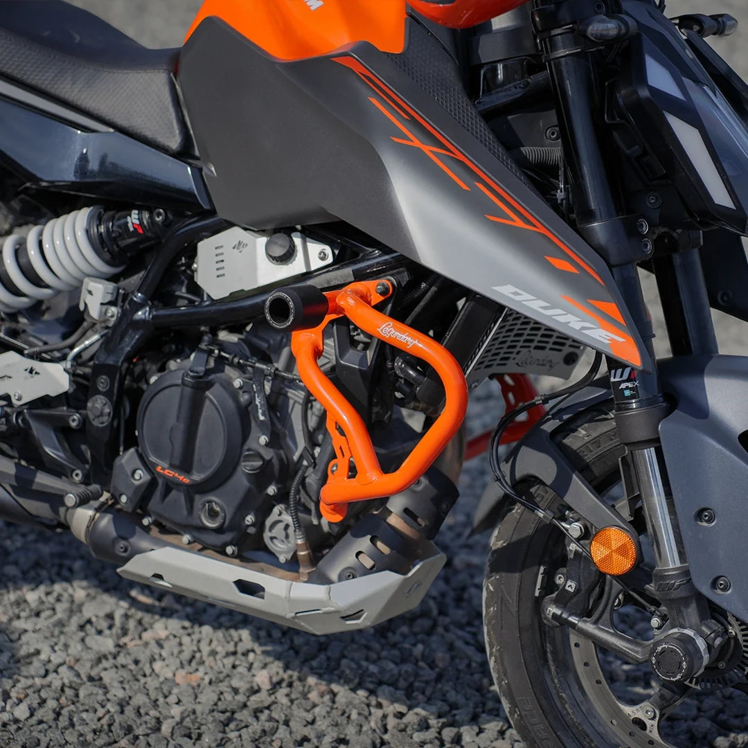 LEGUNDARY KTM DUKE 390 GEN 3/250 GEN 3 DEFENDER CRASH GUARD ORANGE