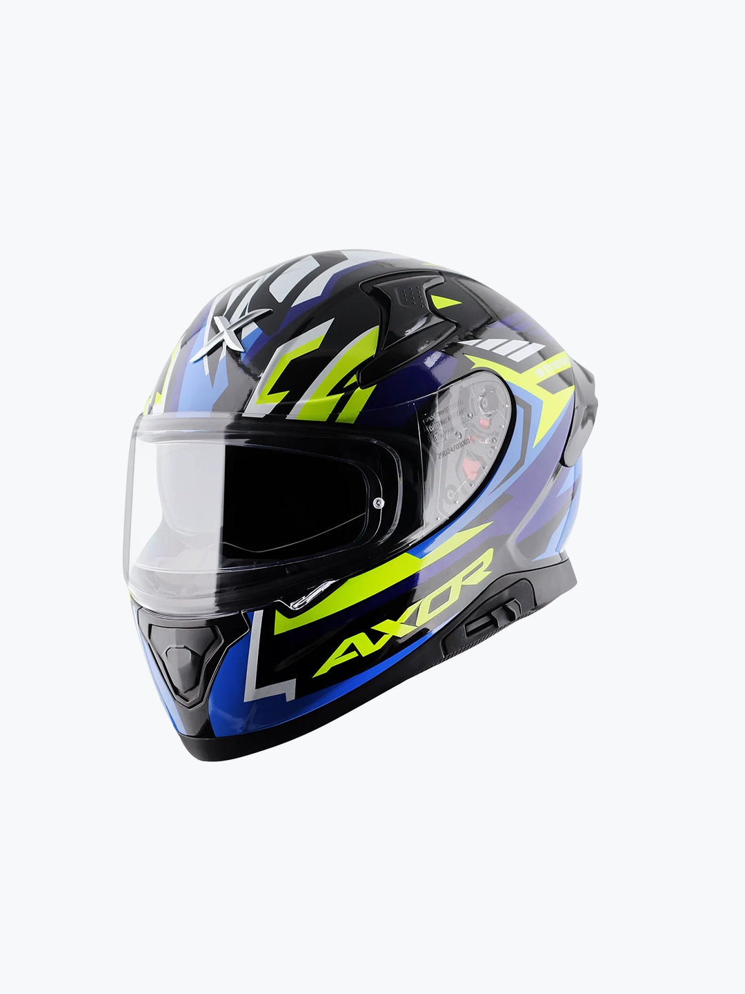 APEX Streak Helmet Black Blue