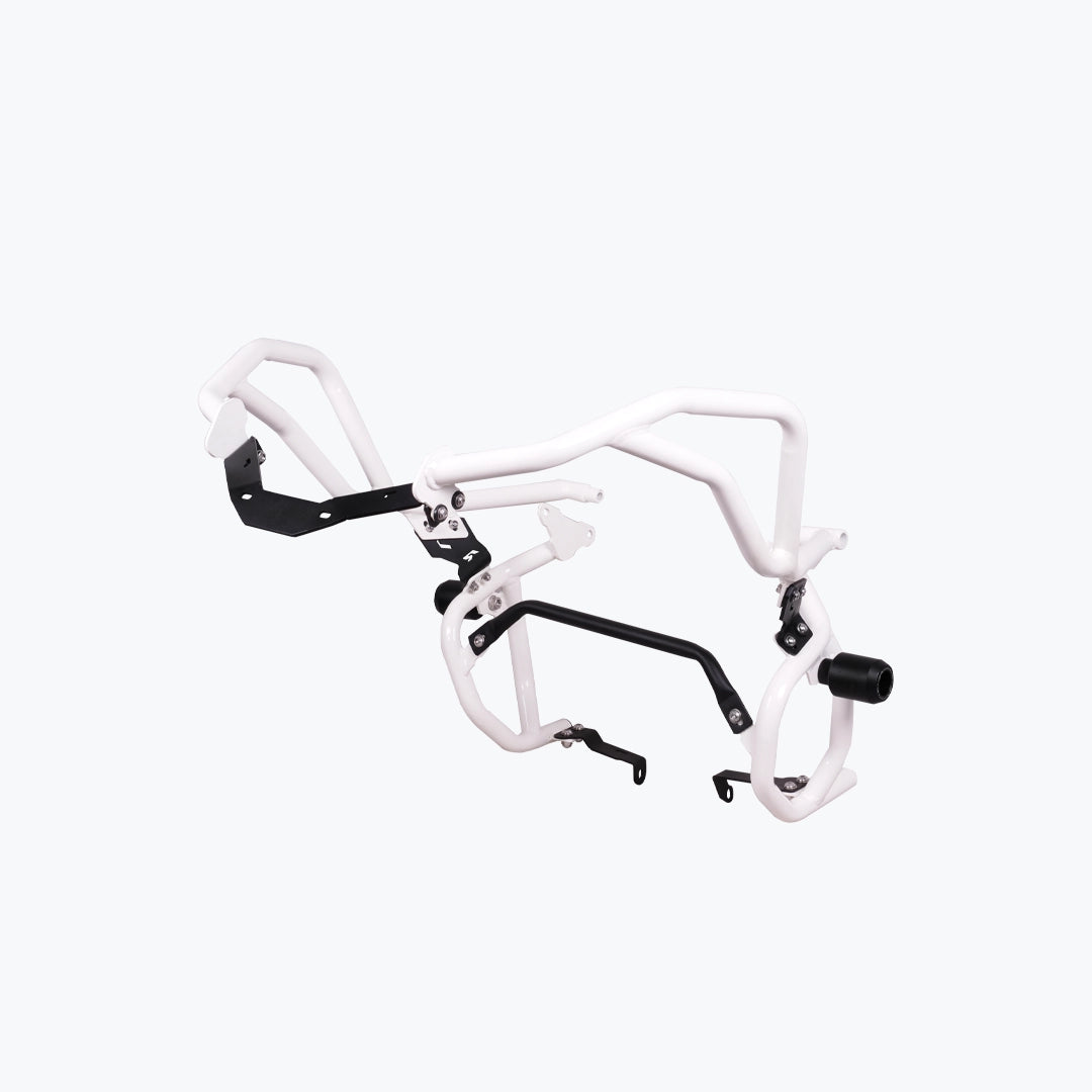 LEGUNDARY TVS APACHE RTX 300 RAPTOR CRASHGUARD UPPER & LOWER WITH SLIDER