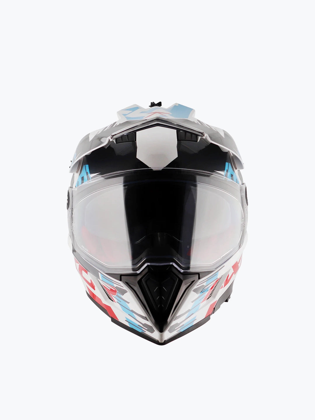 AXOR Apex X-Cross Dual Visor X1 White Red