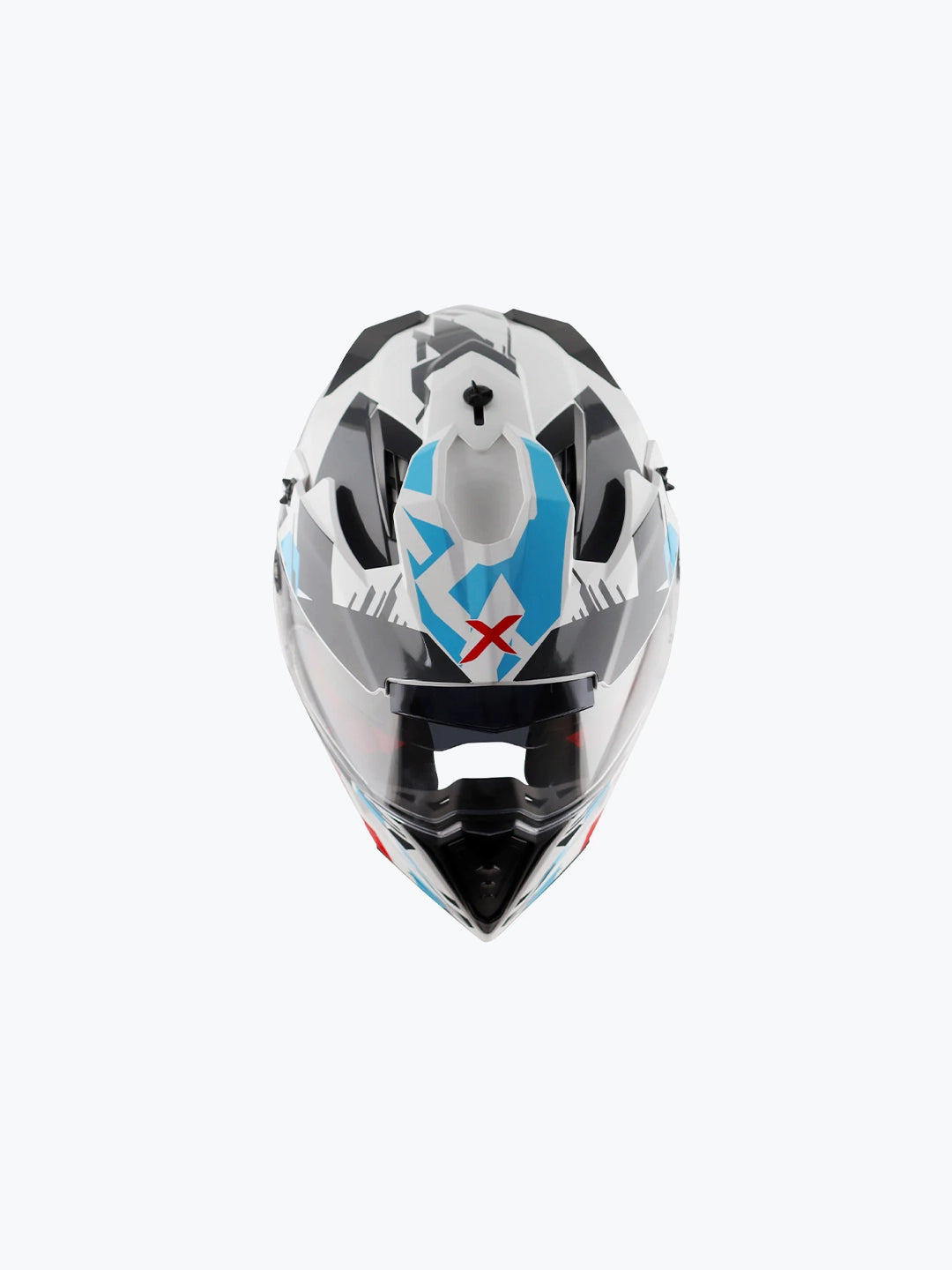 AXOR Apex X-Cross Dual Visor X1 White Red