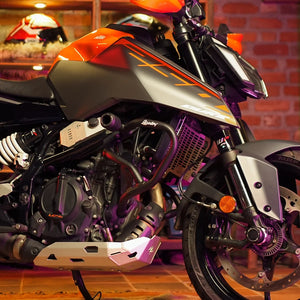 LEGUNDARY KTM DUKE 390 GEN 3/250 GEN 3 DEFENDER CRASH GUARD BLACK