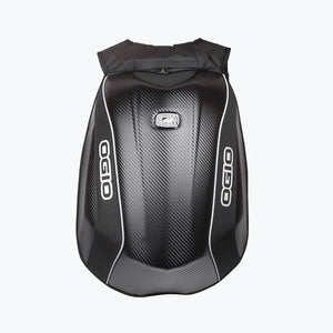 Motorcycle Backpack Black/White