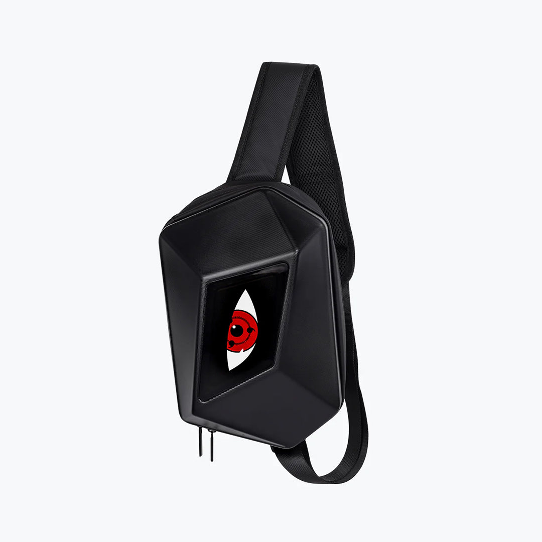 Backpack Mini Bag Eye LED Black