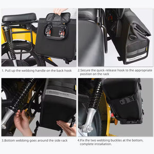 Rhinowalk Side Bag 13L MTR2013 Black