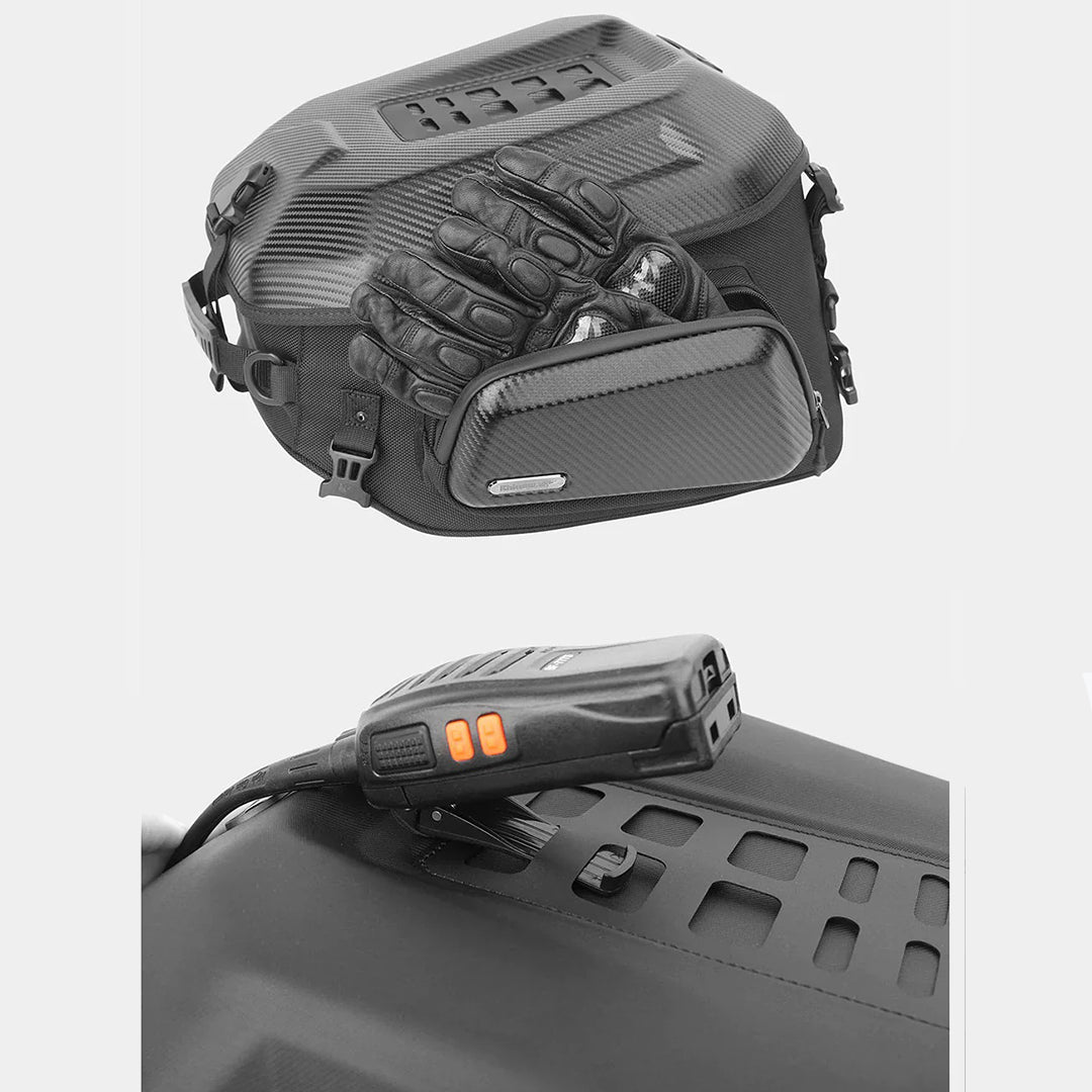 Rhinowalk Expandable Hard Shell Tail Bag 23-25L MT2335