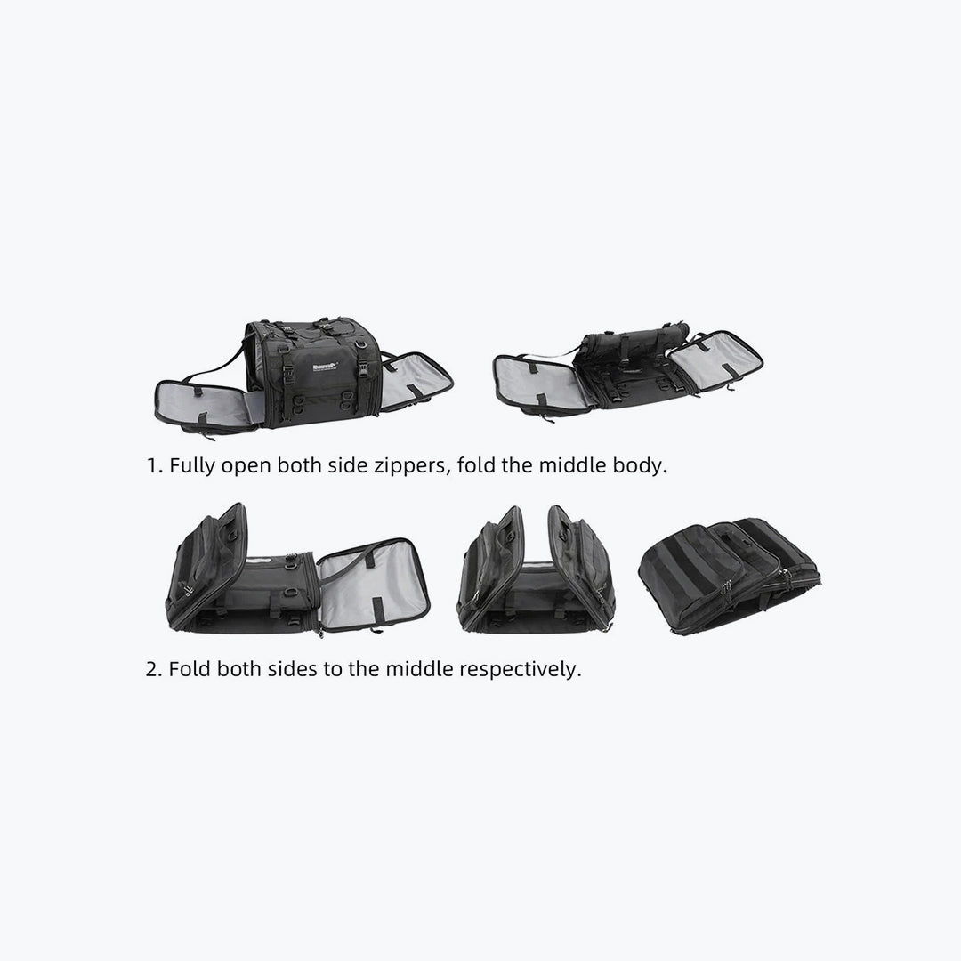 Rhinowalk Expandable Tail Bag 19-26L MT4026