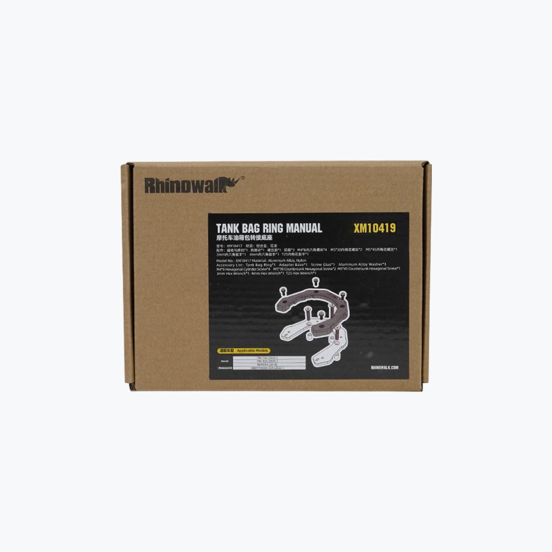 Rhinowalk XM10419 Motorcycle Tank Bag Adapter Ring