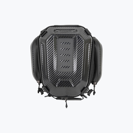RHINOWALK HARD SHELL TAIL BAG CARBON BLACK MTR4001BP