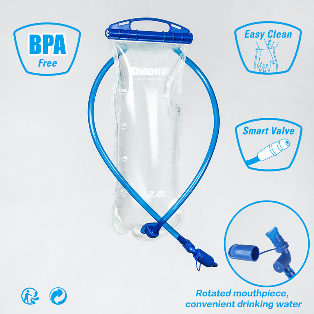 RHINOWALK WATER BLADDER 2L POLY EPPE MATERIAL RK18102