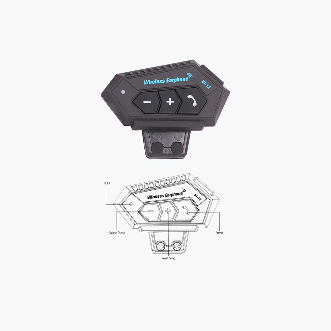 JB Racing Helmet Bluetooth BT12