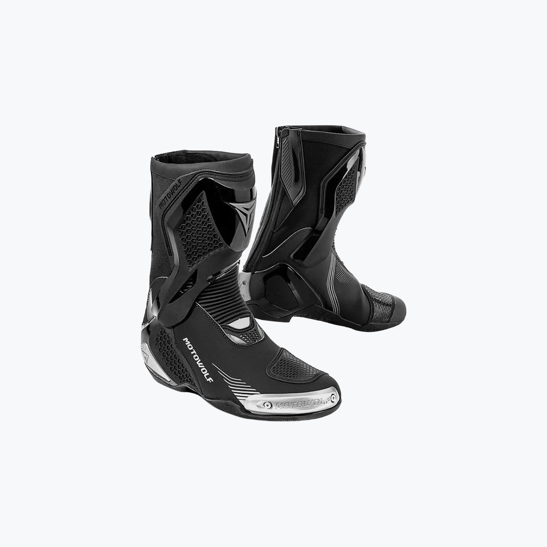 MOTOWOLF B01 Racing Motorcycle Riding Boots