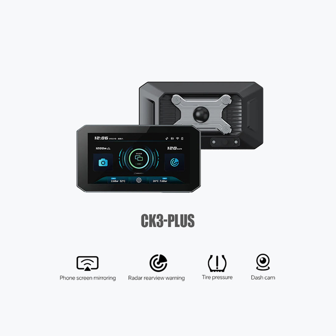 COKIMA CK3 Plus Quick Release Motorcycle Smart Riding System